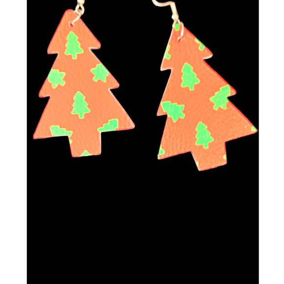 5/$25 All items $17 or less Christmas Earrings Stocking Stuffers Christmas Tree - Picture 12 of 15